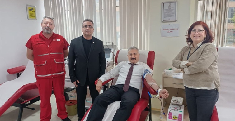 Fahri Aktaş 23. Kan Bağışında Bulundu