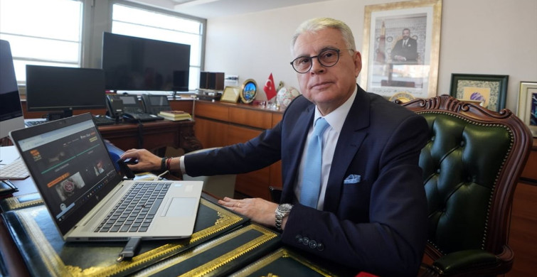 Fas Büyükelçisi Lazreq, Anadolu Ajansı'nın Yılın Kareleri Oylamasında Bulundu