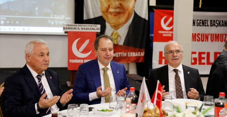 Fatih Erbakan Samsun'da İftar Programında Ekonomik Sorunlara Dikkat Çekti