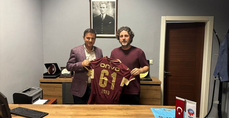 Fatih Tekke, TSYD Trabzon Şubesi'ni Ziyaret Etti