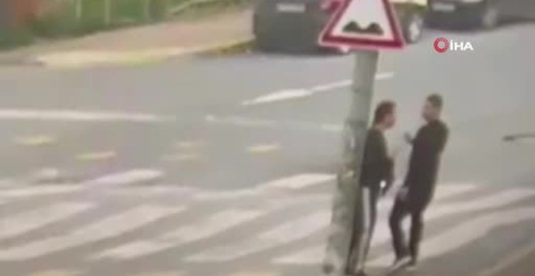 Fatih'teki Kurye Cinayetinde Şüphelilerin Kaçış Anları Güvenlik Kamerasında