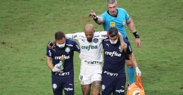 Felipe Melo'nun Ayak Bileği Kırıldı