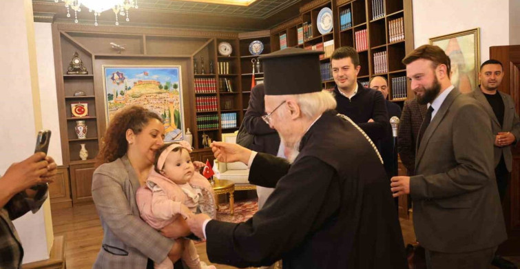 Fener Rum Patriği Bartholomeos'un Nevşehir Ziyareti