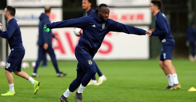 Fenerbahçe Antranmanında Moses Şovu