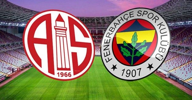 Fenerbahçe Bugün Antalyaspor Deplasmanında, Muhtemel ilk 11'ler