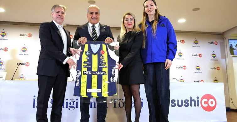 Fenerbahçe Medicana Kadın Voleybol Takımı ve SushiCo Sponsorluk Anlaşması İmzaladı