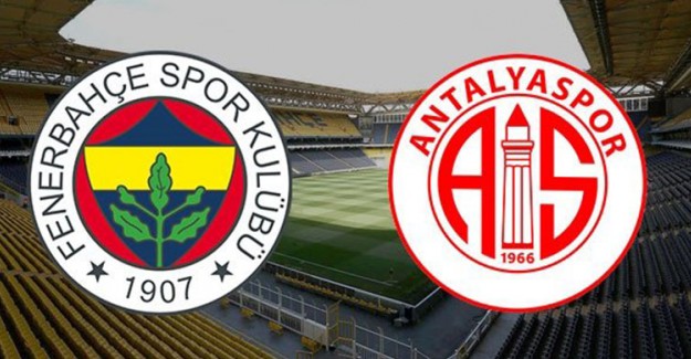 Fenerbahçe, Antalyaspor'u Ağırlayacak