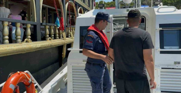 Fethiye açıklarında teknede yaralanan iki kişi tıbbi tahliye edildi
