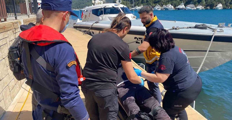 Fethiye Koyunda Tıbbi Tahliye Gerçekleşti