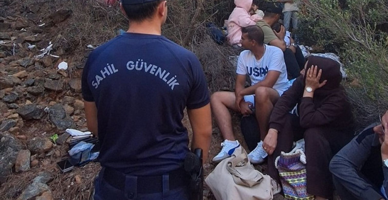 Fethiye'de 59 Düzensiz Göçmen Yakalandı