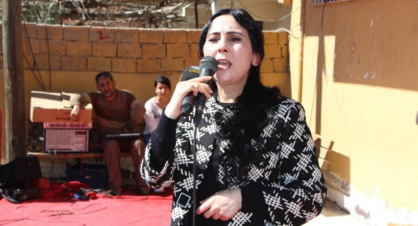 Figen Yüksekdağ'a Silopi'de miting şoku