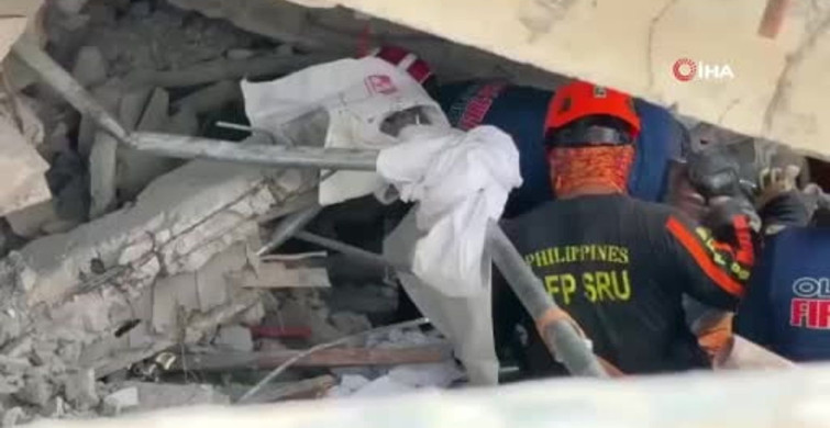 Filipinler'de Çöken İnşaatta Can Kaybı Arttı