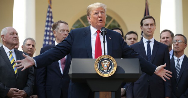 Filistin Hamlesi Trump'ın Zoruna Gitti! Anlaşmadan Çekildi