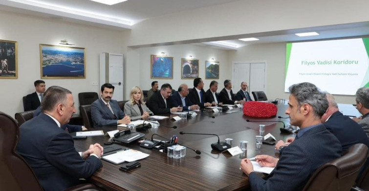 Filyos Vadisi Koridoru Projesi Değerlendirme Toplantısı Yapıldı
