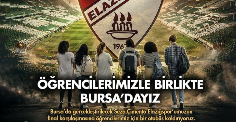 Fırat Üniversitesi Öğrencilerini Bursa'daki Final Maçına Götürüyor