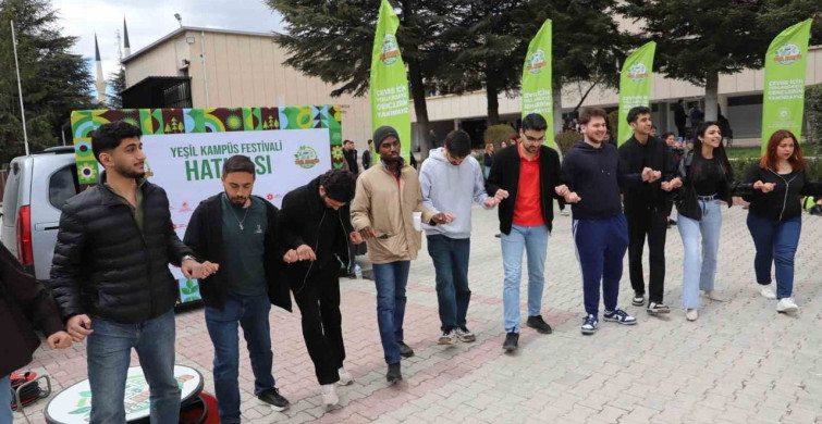 Fırat Üniversitesi'nde Yeşil Kampüs Festivali Düzenlendi