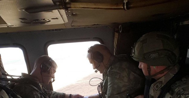 Fırat'ın Doğusunda Türkiye İle ABD'den İkinci Ortak Helikopter Uçuşu