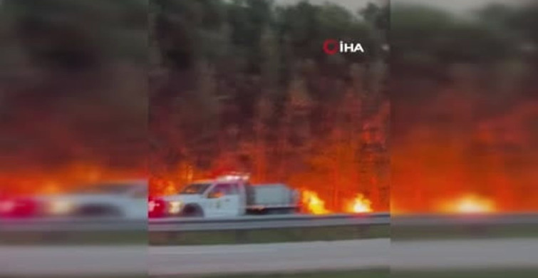 Florida'da orman yangınları 2 bin hektarlık alanı küle çevirdi