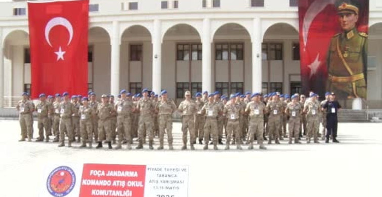 Foça'da Jandarmanın En İyi Nişancıları Belli Oluyor