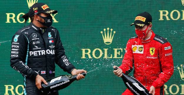 Formula 1 Kutlamalarında Şampanya Kullanılmadı