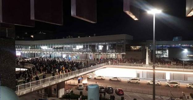 Frankfurt Havalimanı'nda Alarm Verildi! Polis Çatışmaya Girdi