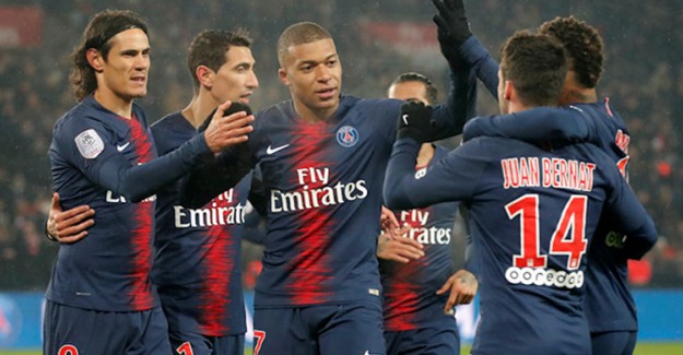 Fransa'da PSG Ligin Bitimine 5 Hafta Kala Şampiyonluğunu İlan Etti 
