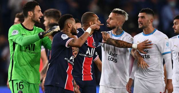 Fransa'da PSG-Marsilya Derbisine Ceza Yağdı!
