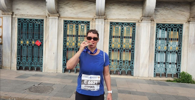 Fransa'nın Ankara Büyükelçisi Isabelle Dumont, 47. İstanbul Maratonu'na Koştu