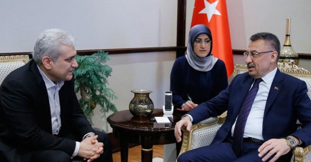 Fuat Oktay, İran Cumhurbaşkanı Yardımcısı Sattari ile Bir Araya Geldi