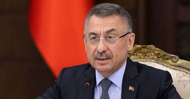 Fuat Oktay'dan Camiye Bizans Bayrağı Asılmasına İlişkin Sert Tepki