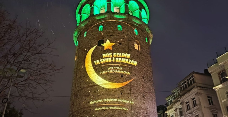 Galata Kulesi'nde Ramazan Coşkusu