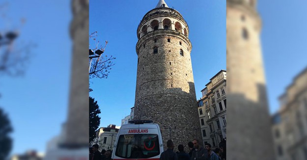 Galata Kulesi'nden Düşen Kadın Yaşamını Yitirdi