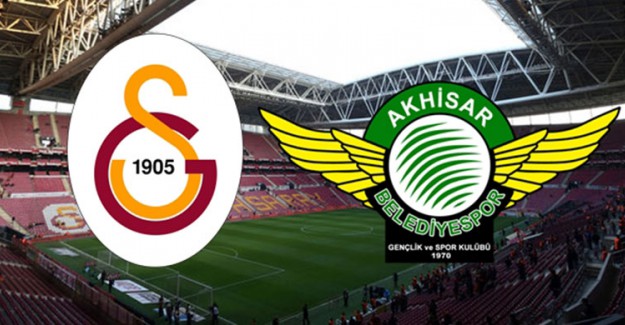 Galatasaray - Akhisar Maçında İlk 11'ler Belli Oldu! 