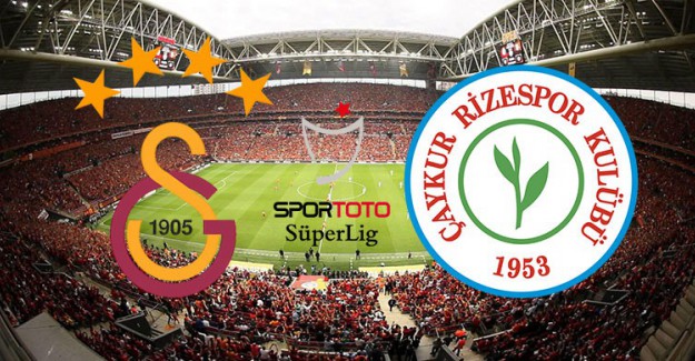 Galatasaray Eksik Kadroyla Rizespor Karşısında!   