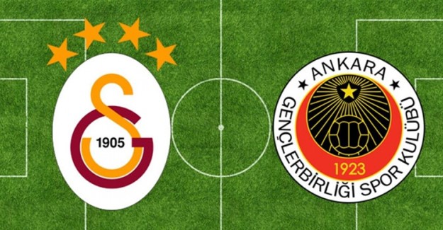 Galatasaray Evinde Gençlerbirliğini Konuk Ediyor! İşte İlk 11'ler