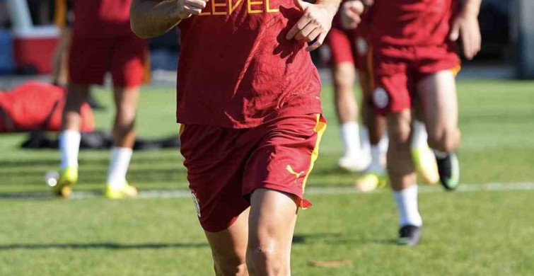 Galatasaray, günü çift antrenmanla tamamladı