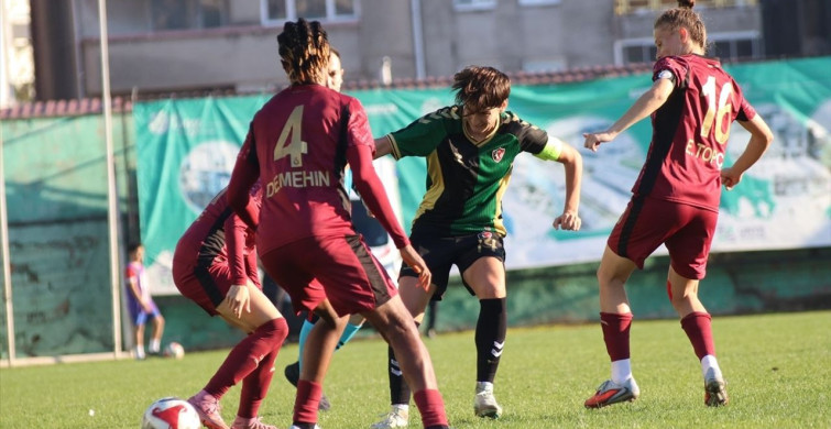 Galatasaray, Ünye Kadın SK'yi 1-0 Mağlup Etti