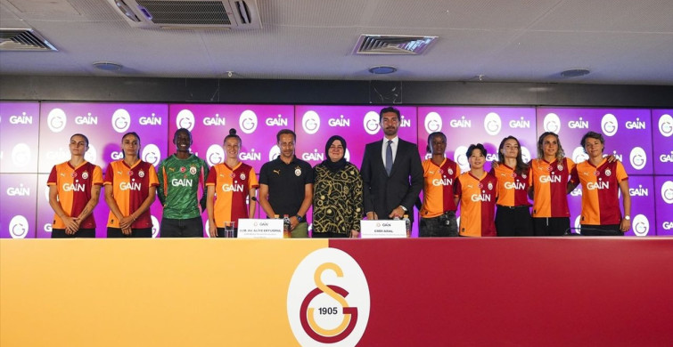 Galatasaray ve GAİN Medya'dan Kadın Futbola Destek Anlaşması