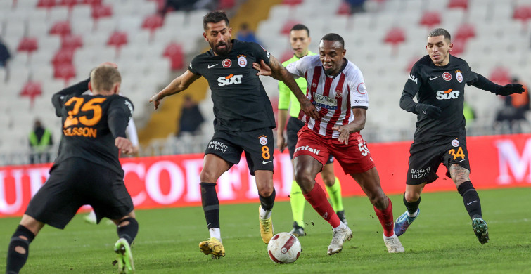 Galatasaray'a Sivas'ta şok! Sivasspor ile yenişemedi