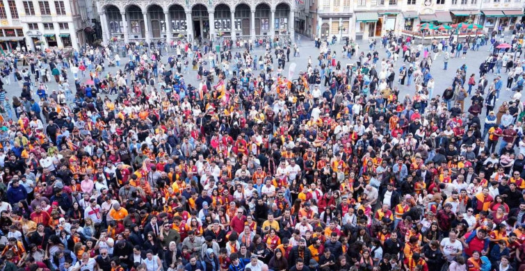 Galatasaray’ın 26. şampiyonluğu Brüksel'de coşkuyla kutlandı