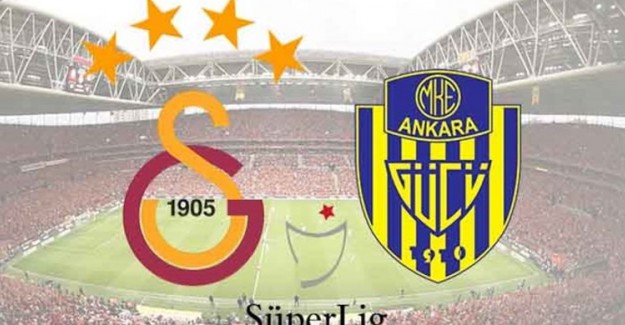 Galatasaray'ın Ankaragücü Maçı İlk 11'i Belli Oldu