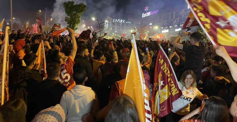 Galatasaray'ın Şampiyonluğu Konya'da Coşkuyla Kutlandı