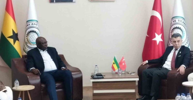 Gana Cumhuriyeti Yatırım Heyeti Ankara'da