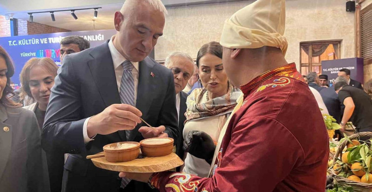 Gastronomi Turizmi Gelişiyor: Bakan Ersoy Açıklamalarda Bulundu