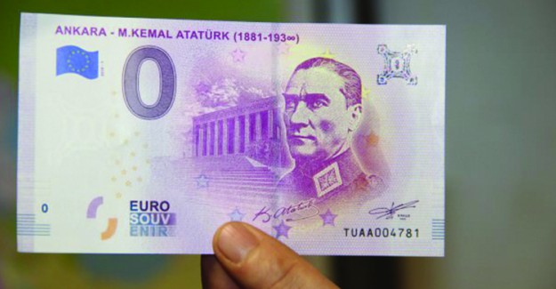 Gazi Mustafa Kemal Portreli Euro Basıldı