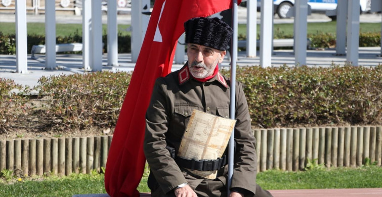 Gazi Torunu Saffet Gümüş'ün Çanakkale'ye Yürüyüşü