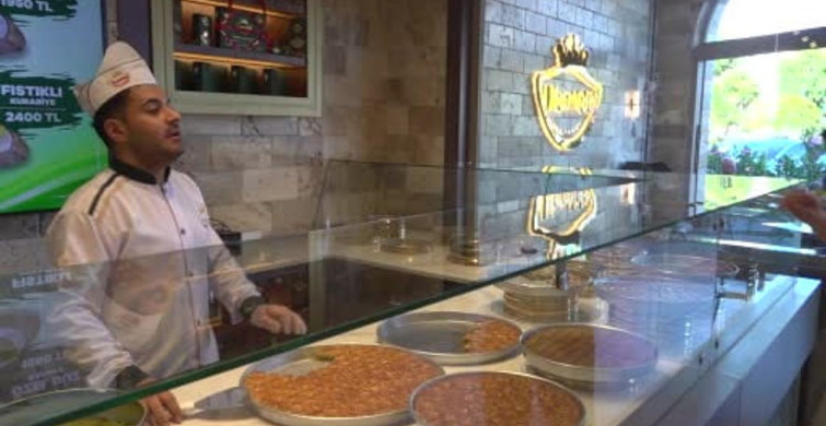 Gaziantep baklavası hava kargosu ile İstanbul’da