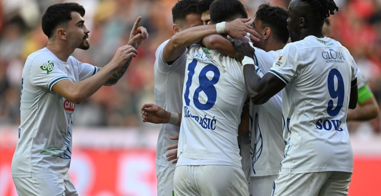 Gaziantep FK ve Çaykur Rizespor Beraberliği