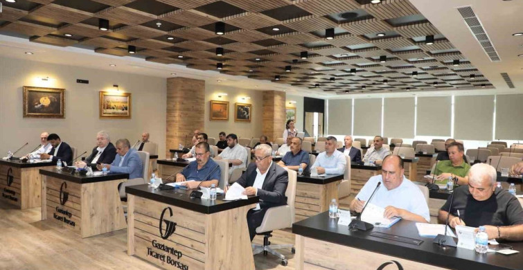Gaziantep Ticaret Borsası Haziran ayı olağan meclis toplantısı gerçekleştirildi
