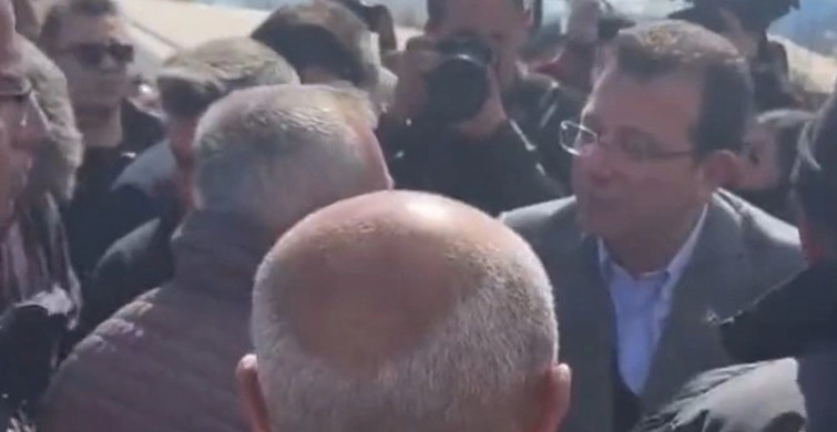 Gaziantep’e giden İmamoğlu’na depremzededen tepki: HDP ile işbirliği yapıyorsun